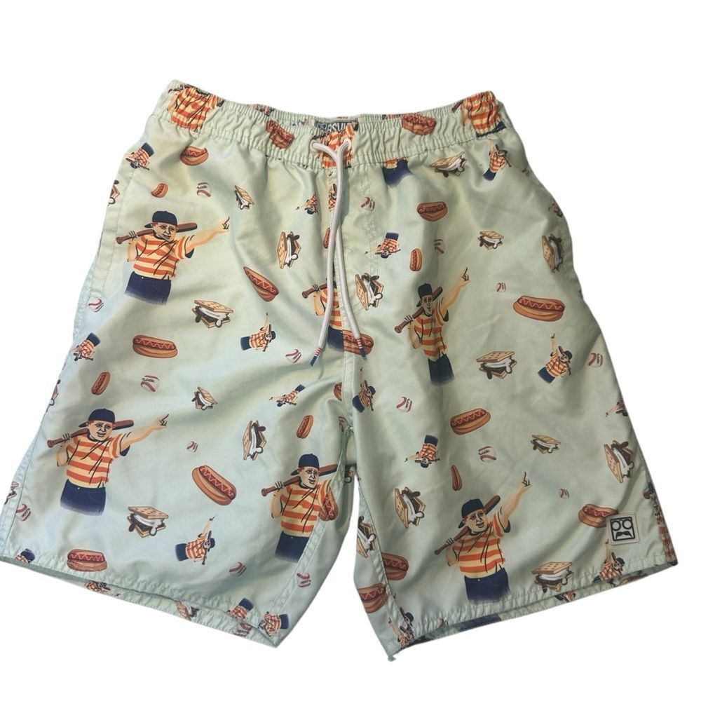 RSVLTS x The Sandlot Porter Hybrid Shorts Men's large swim drawstring